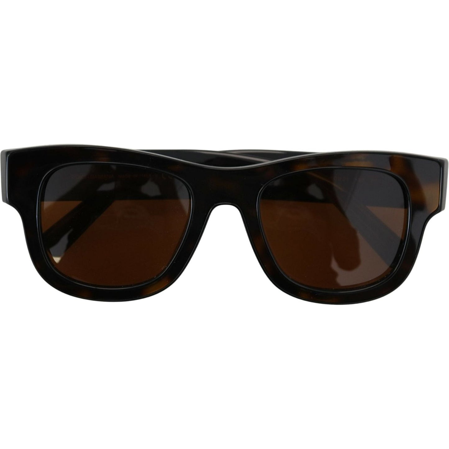 Dolce & Gabbana Chic Brown Acetate Sunglasses Dolce & Gabbana