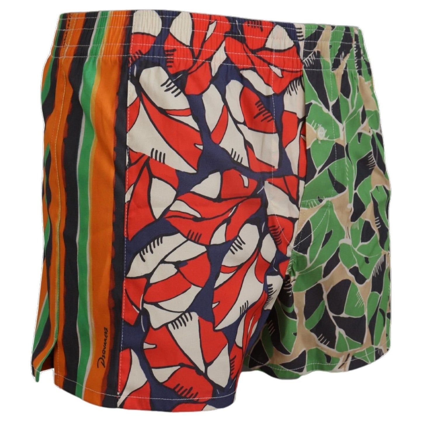 Dsquared² Multicolor Floral Men's Swim Shorts Dsquared²