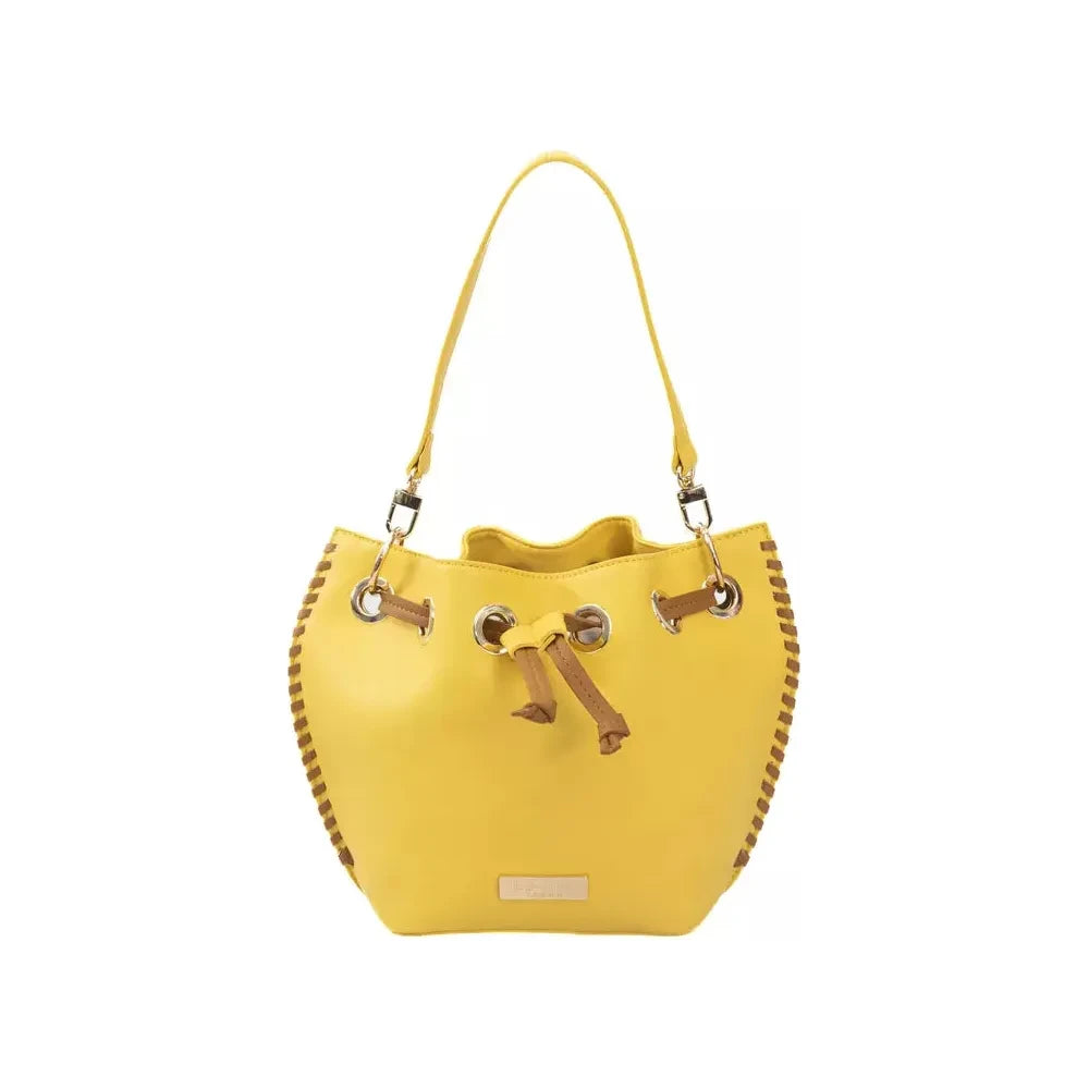 Baldinini Trend Yellow Polyurethane Women Crossbody Bag Baldinini Trend