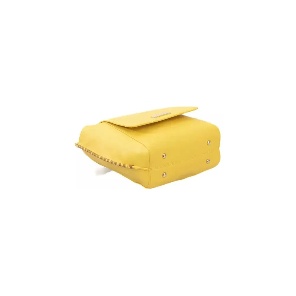 Baldinini Trend Yellow Polyurethane Women Crossbody Baldinini Trend