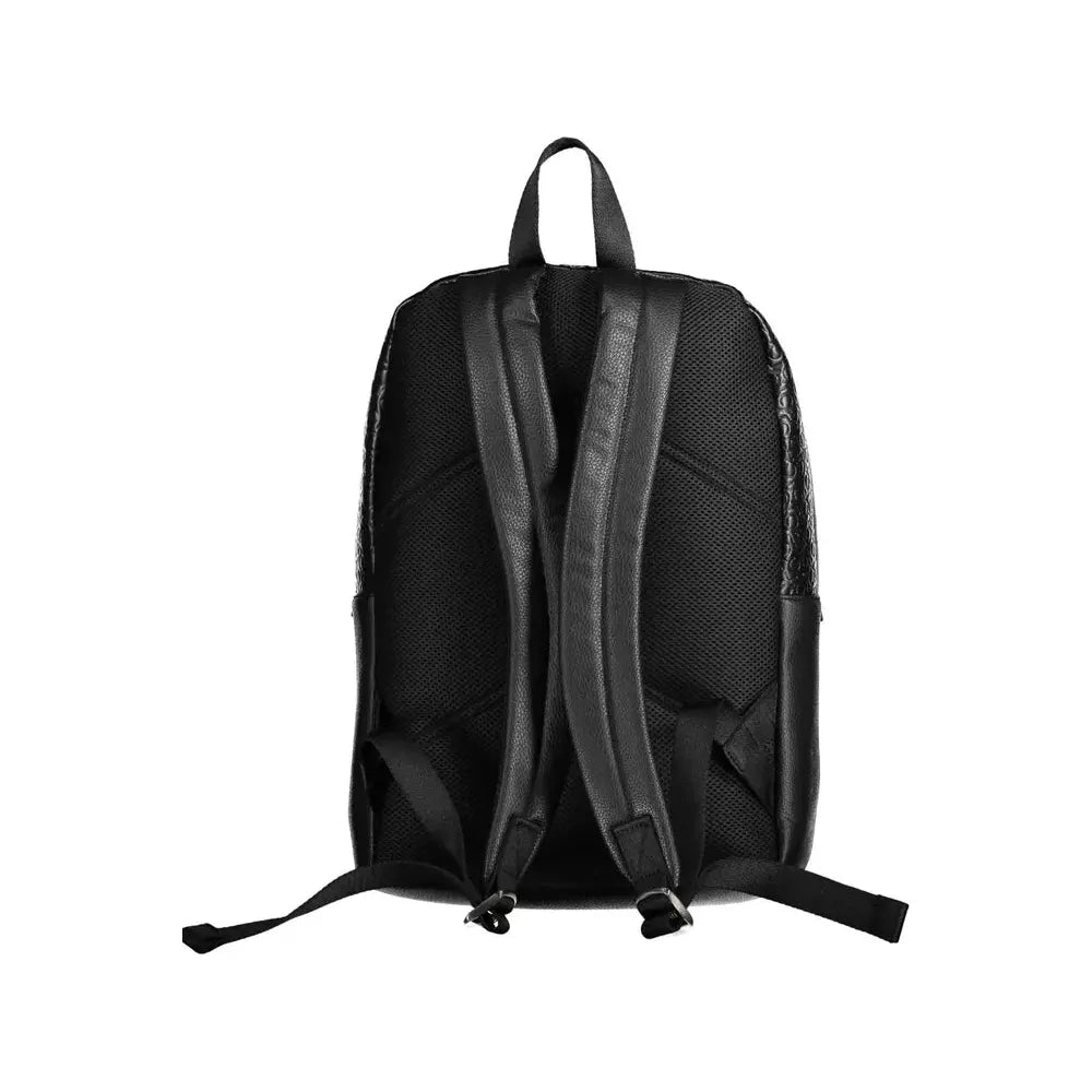 Calvin Klein Black Polyester Men Backpack Calvin Klein