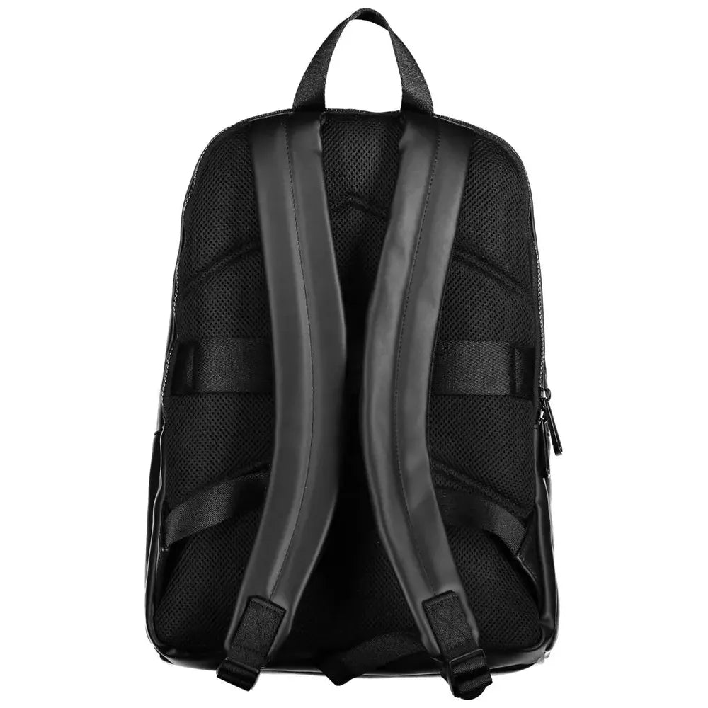 Calvin Klein Black Polyester Men Backpack