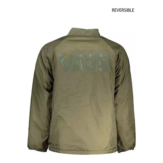 Vans Green Nylon Men Jacket Vans