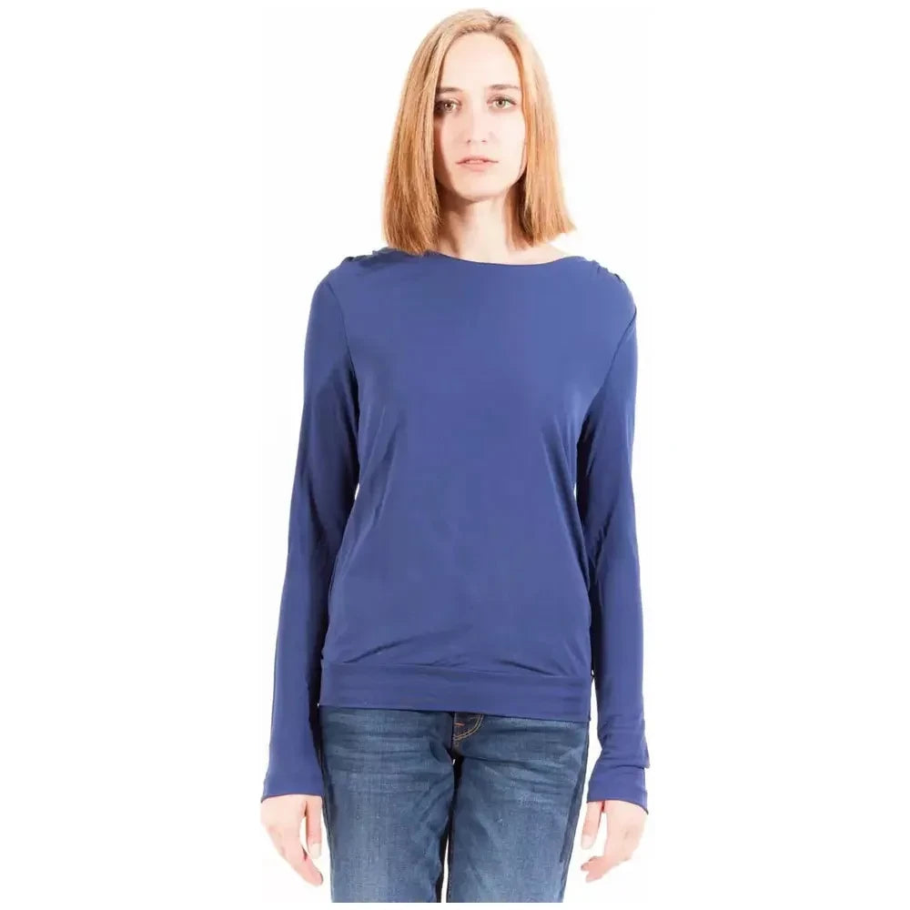 Gant Blue Viscose Women Top Gant