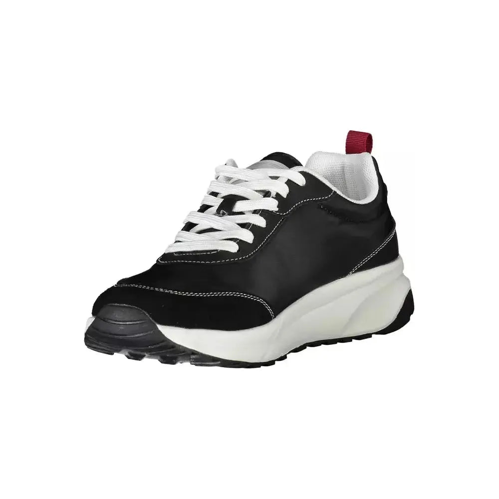 Carrera Black Eco Leather Men Sneaker Carrera