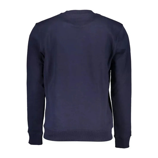 Tommy Hilfiger Blue Cotton Men Sweater Tommy Hilfiger