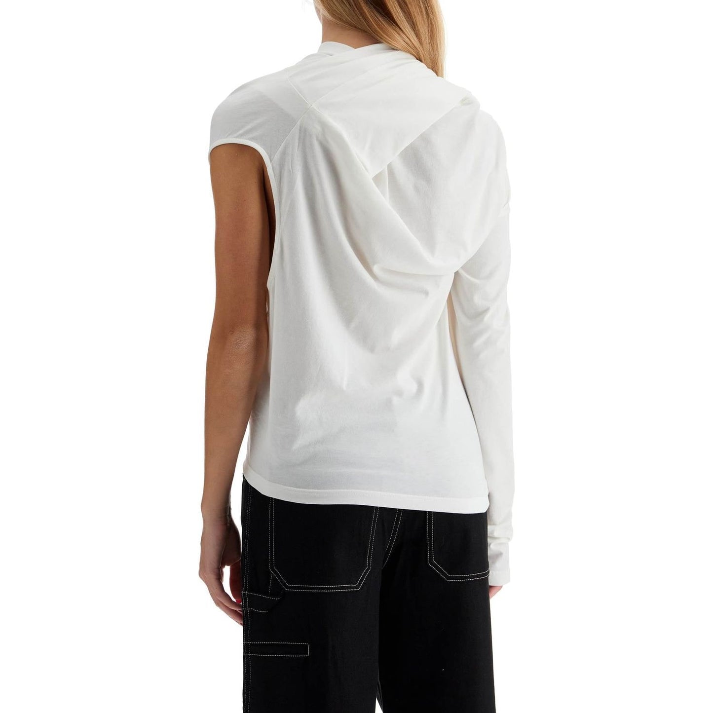 Courreges asymmetric t-shirt Topwear Courreges