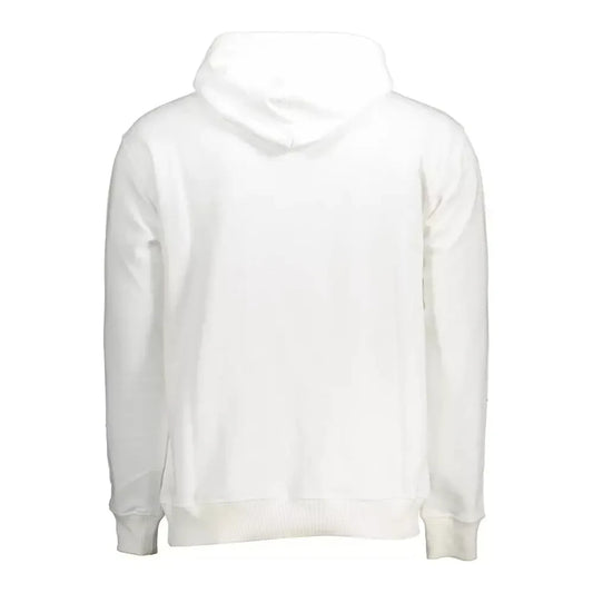 North Sails White Cotton Men Sweater North Sails