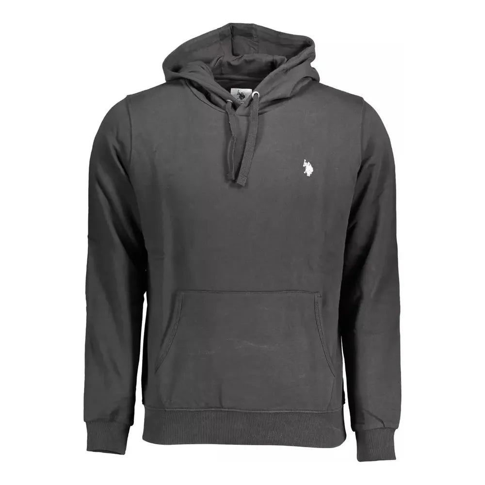 U.S. POLO ASSN. Black Cotton Men Sweater U.S. POLO ASSN.