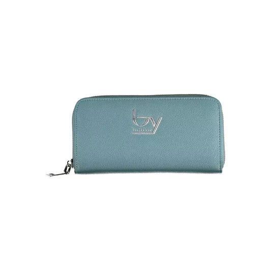 BYBLOS Chic Blue Polyethylene Wallet with Coin Purse BYBLOS