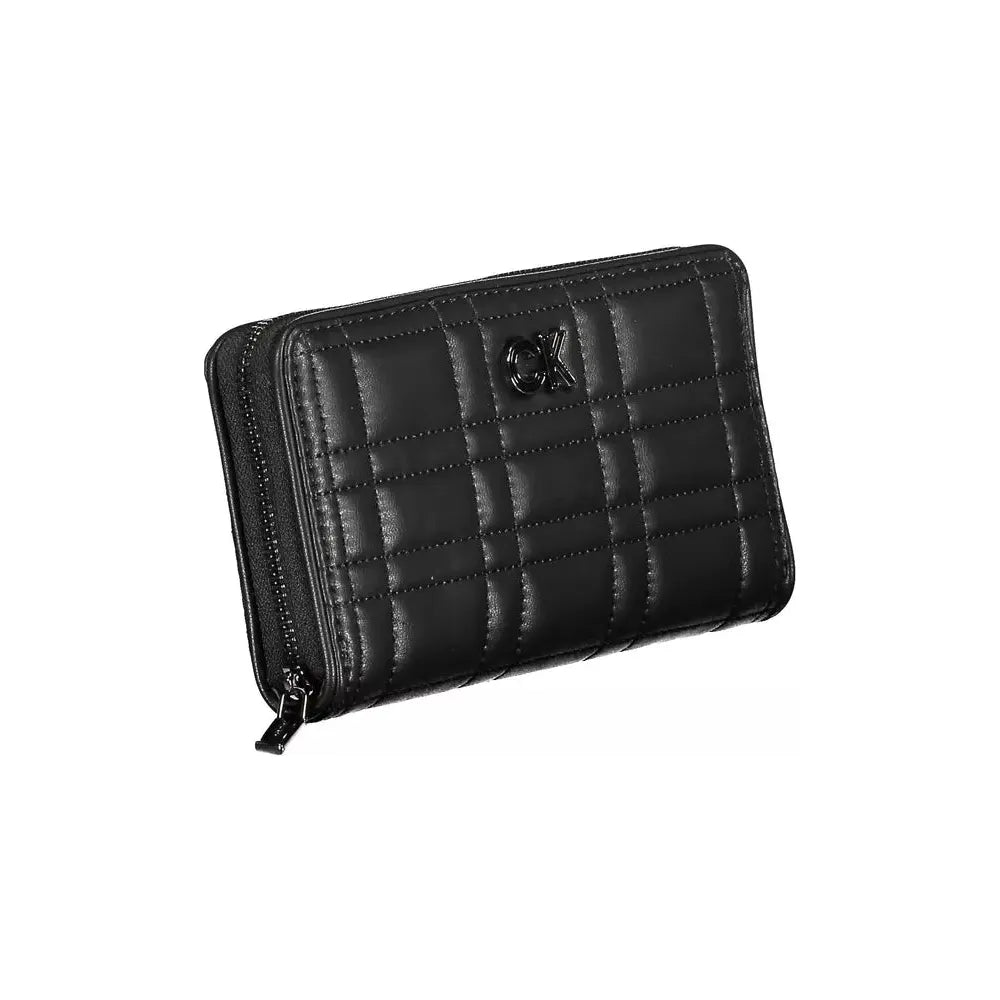 Calvin Klein Black Polyester Women Wallet Calvin Klein