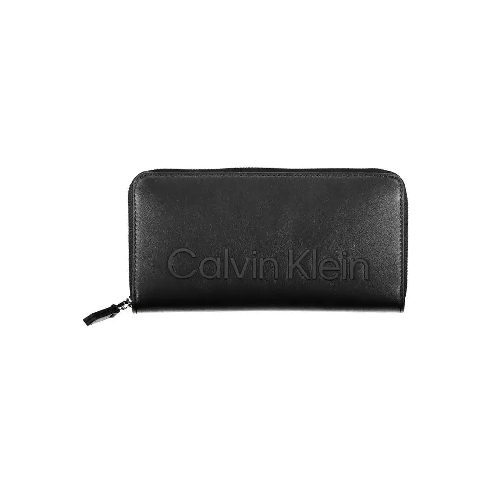 Calvin Klein Black Polyethylene Women Wallet Calvin Klein