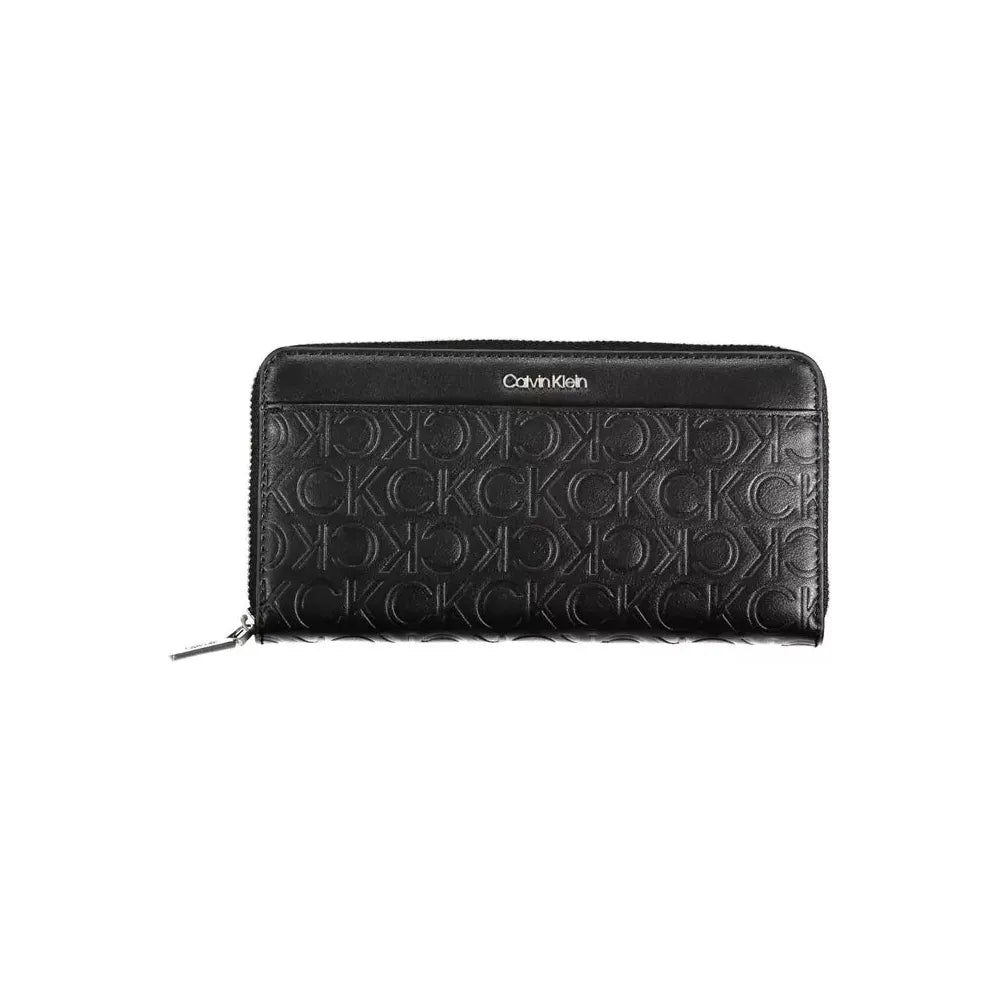 Calvin Klein Black Polyethylene Women Wallet Calvin Klein