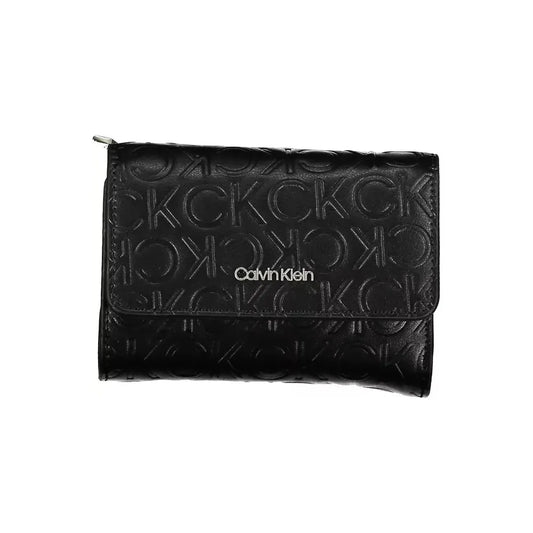 Calvin Klein Black Polyethylene Women Wallet Calvin Klein