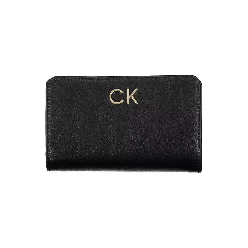 Calvin Klein Black Polyethylene Women Wallet Calvin Klein