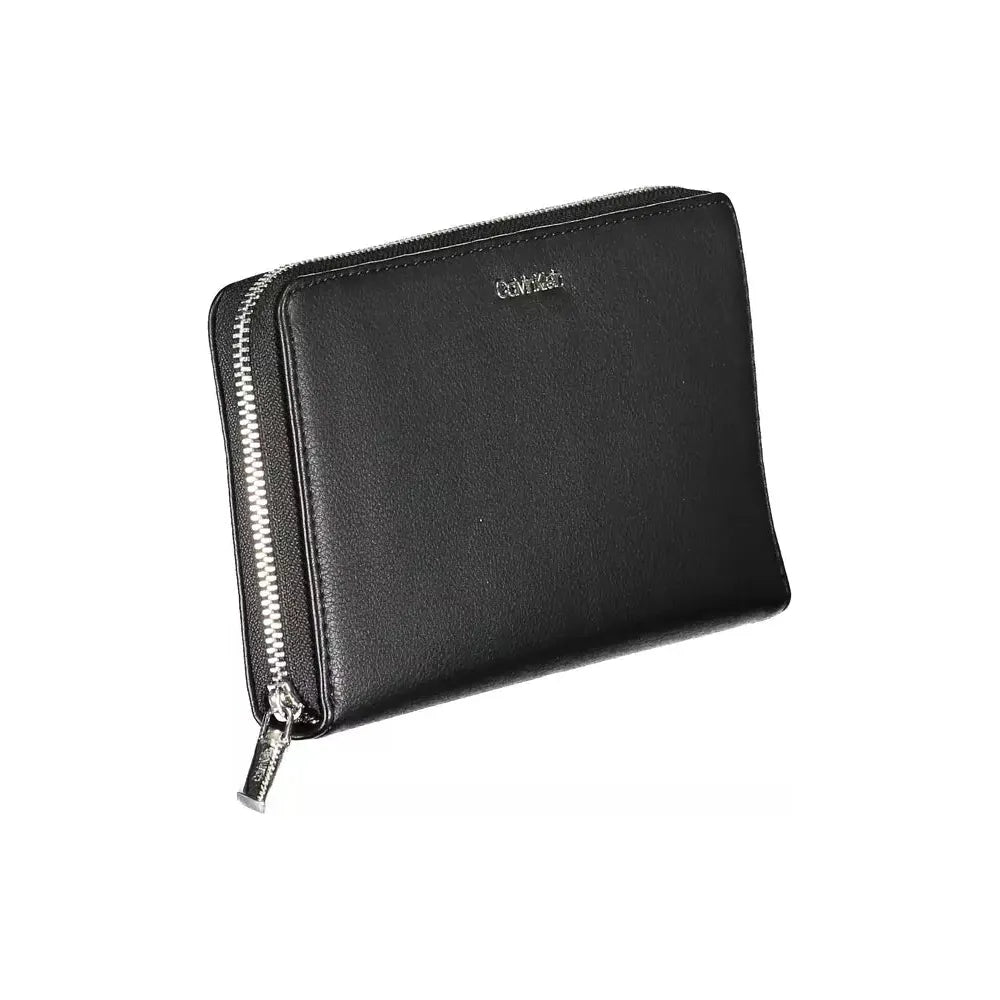 Calvin Klein Black Polyethylene Women Wallet Calvin Klein