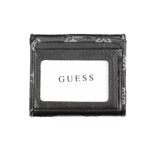 Guess Jeans "Black Polyethylene Women Wallet" Guess Jeans