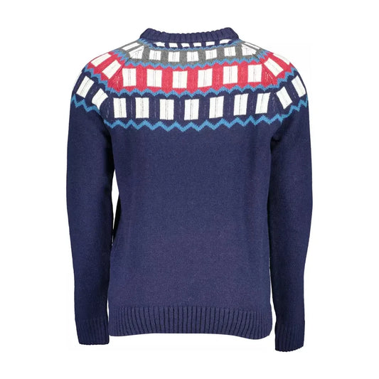 Gant Alpaca Blend Blue Designer Sweater Gant