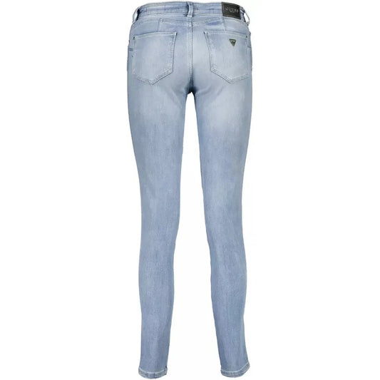 Guess Jeans Light Blue Cotton Women Jeans Guess Jeans