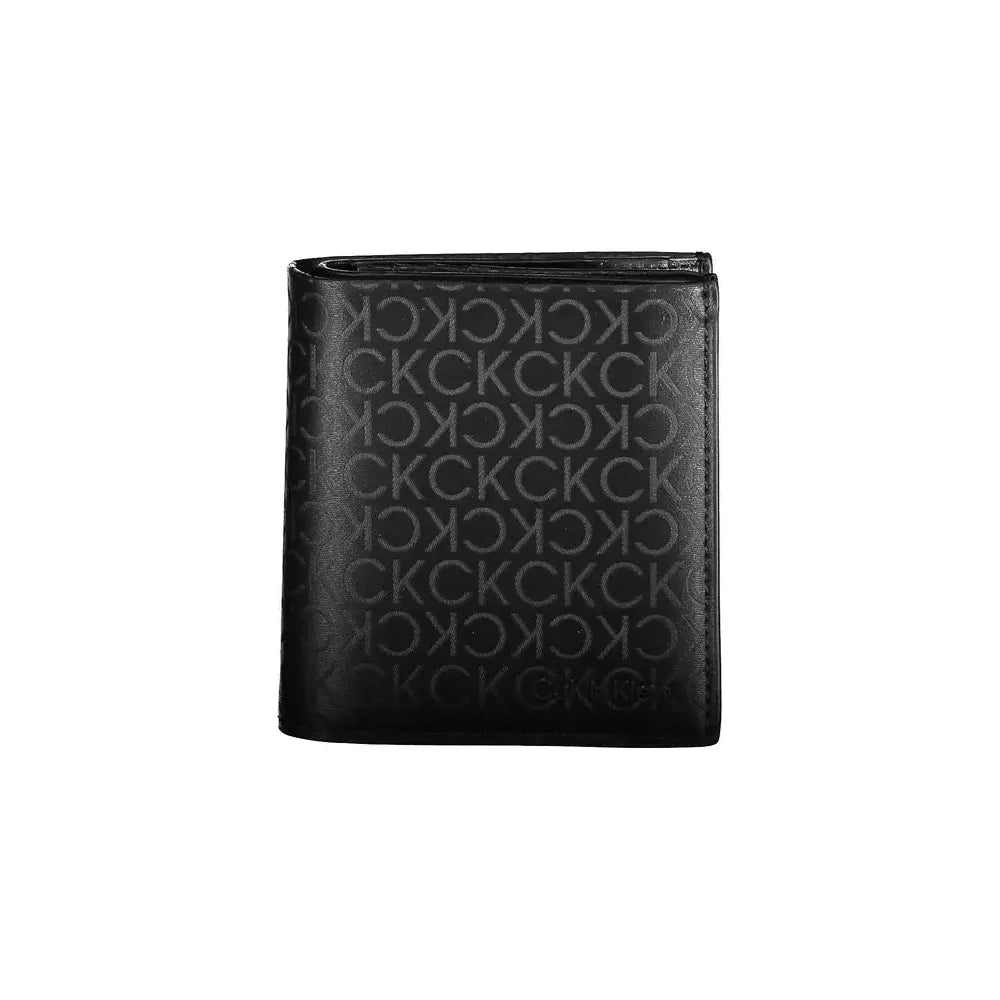 Calvin Klein Black Polyester Men Wallet Calvin Klein