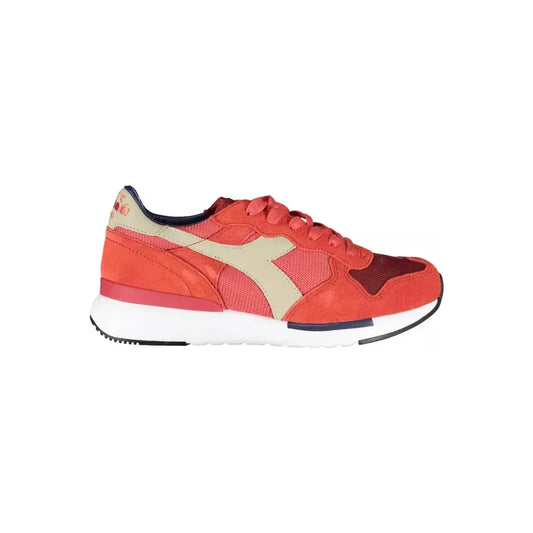 Diadora Powder Pink Leather Blend Sneakers Diadora