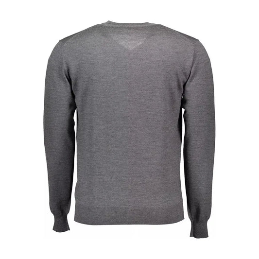 Chic V-Neck Woolen Men's Sweater