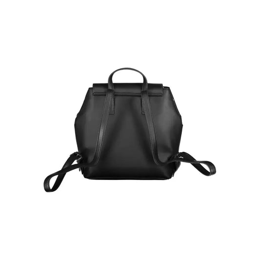 Calvin Klein Black Polyester Women Backpack Calvin Klein