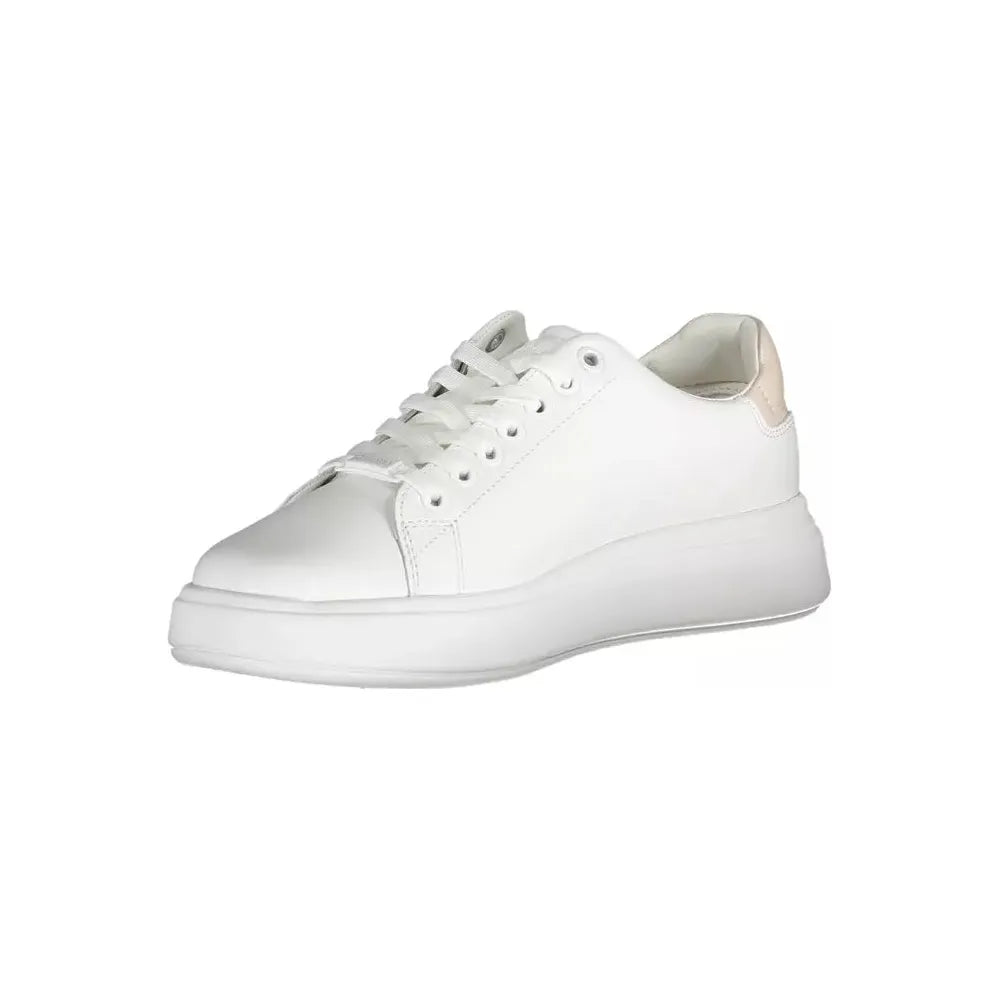 Calvin Klein White Leather Women Sneaker Calvin Klein