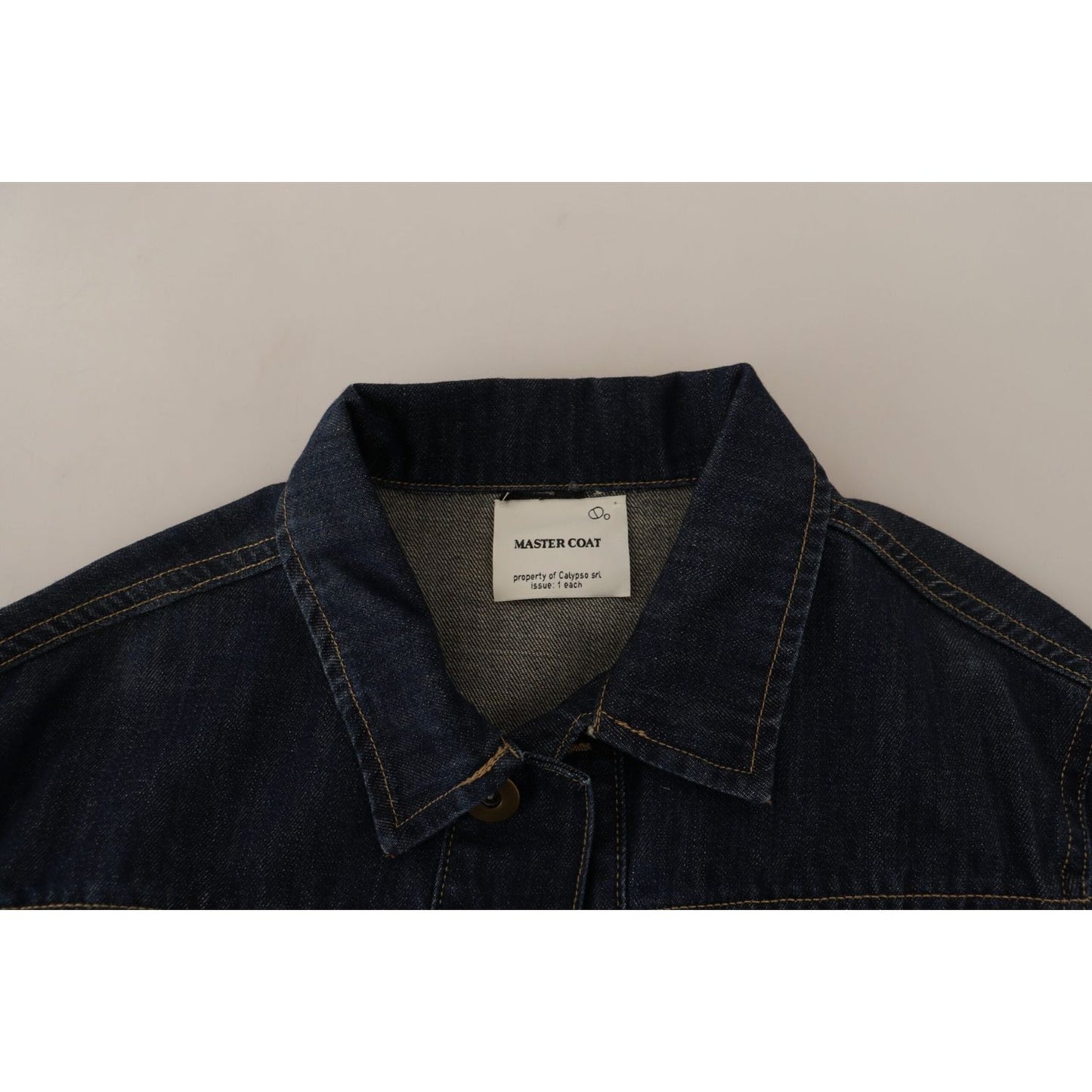 Master Coat Chic Dark Blue Denim Jacket Master Coat