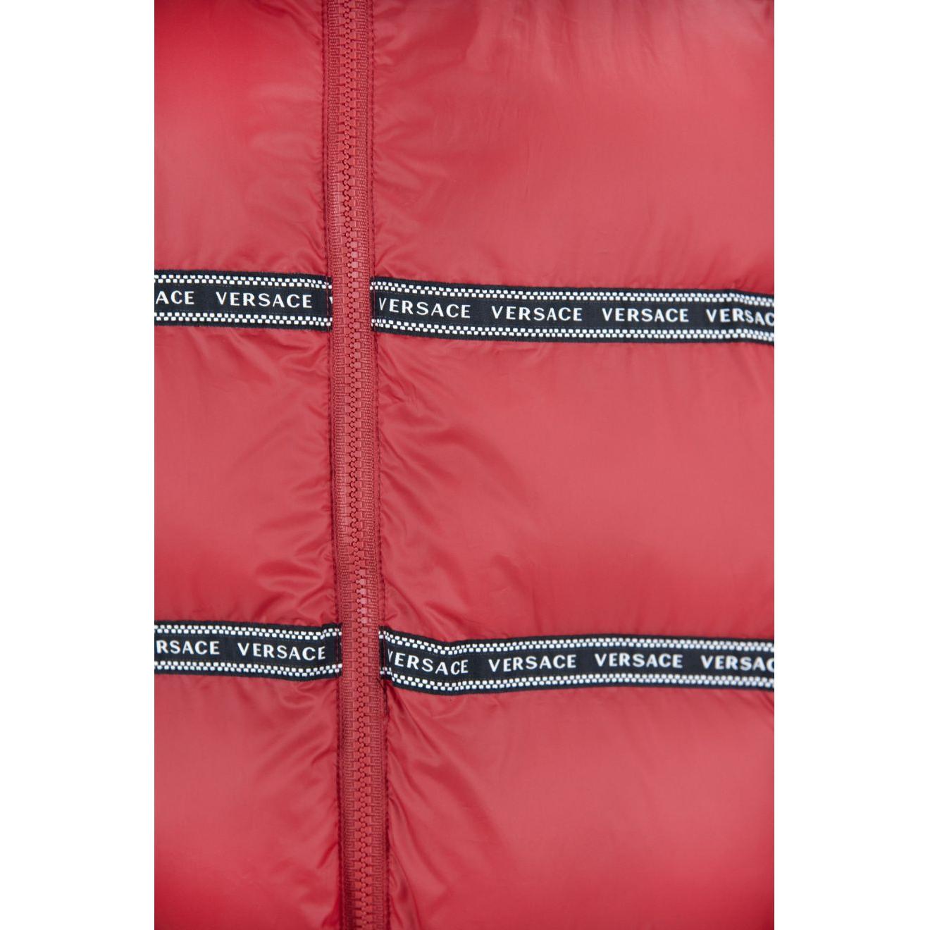 Versace Red Polyester Vest