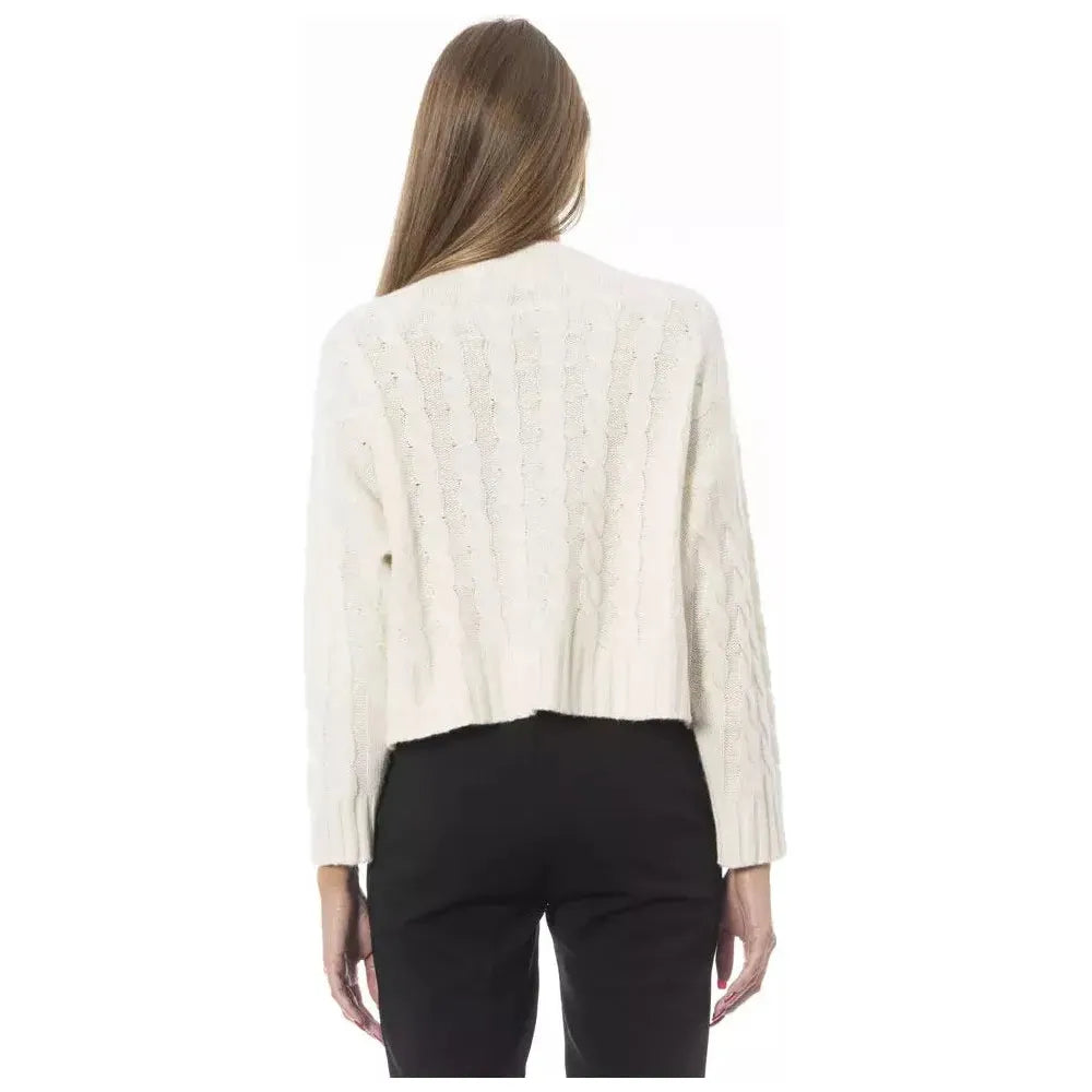 Baldinini Trend Beige Cashmere Women Sweater Baldinini Trend