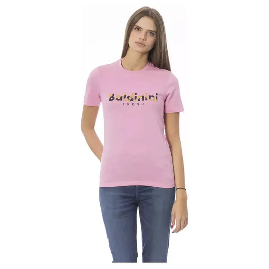 Baldinini Trend Multicolor Cotton Women T-Shirt Baldinini Trend