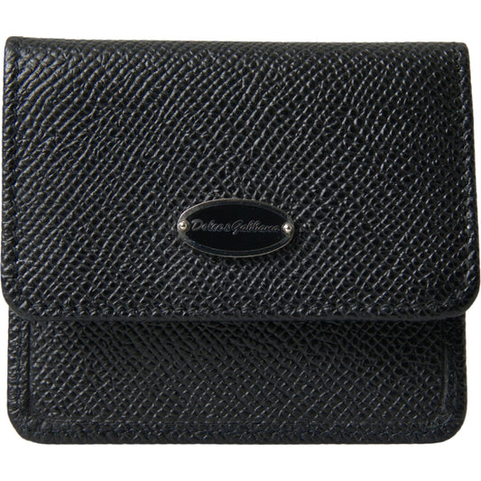 Dolce & Gabbana Elegant Leather Bifold Coin Purse Wallet Dolce & Gabbana