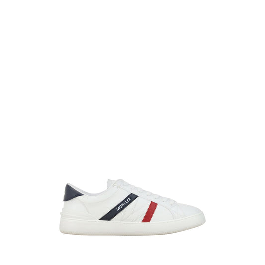 Moncler White Monaco M Low Top Sneakers