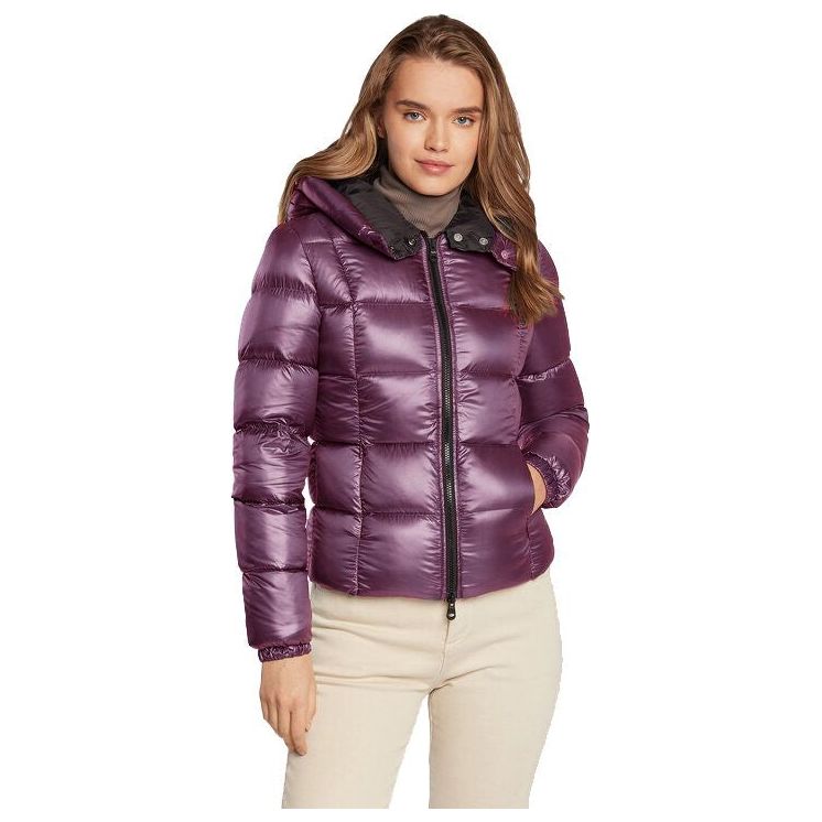 Refrigiwear Elegant Light Purple Puffer Jacket Refrigiwear