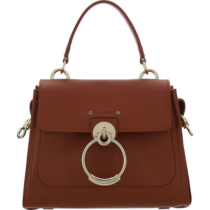Chloé Brown Calf Leather Tess Handbag 1728,67466920096,Bags,Brown,Chloé,Handbags - Bags,Handbags - Women - Bags,New with tags,Shoulder Bags - Women - Bags,Women,Women - Bags
