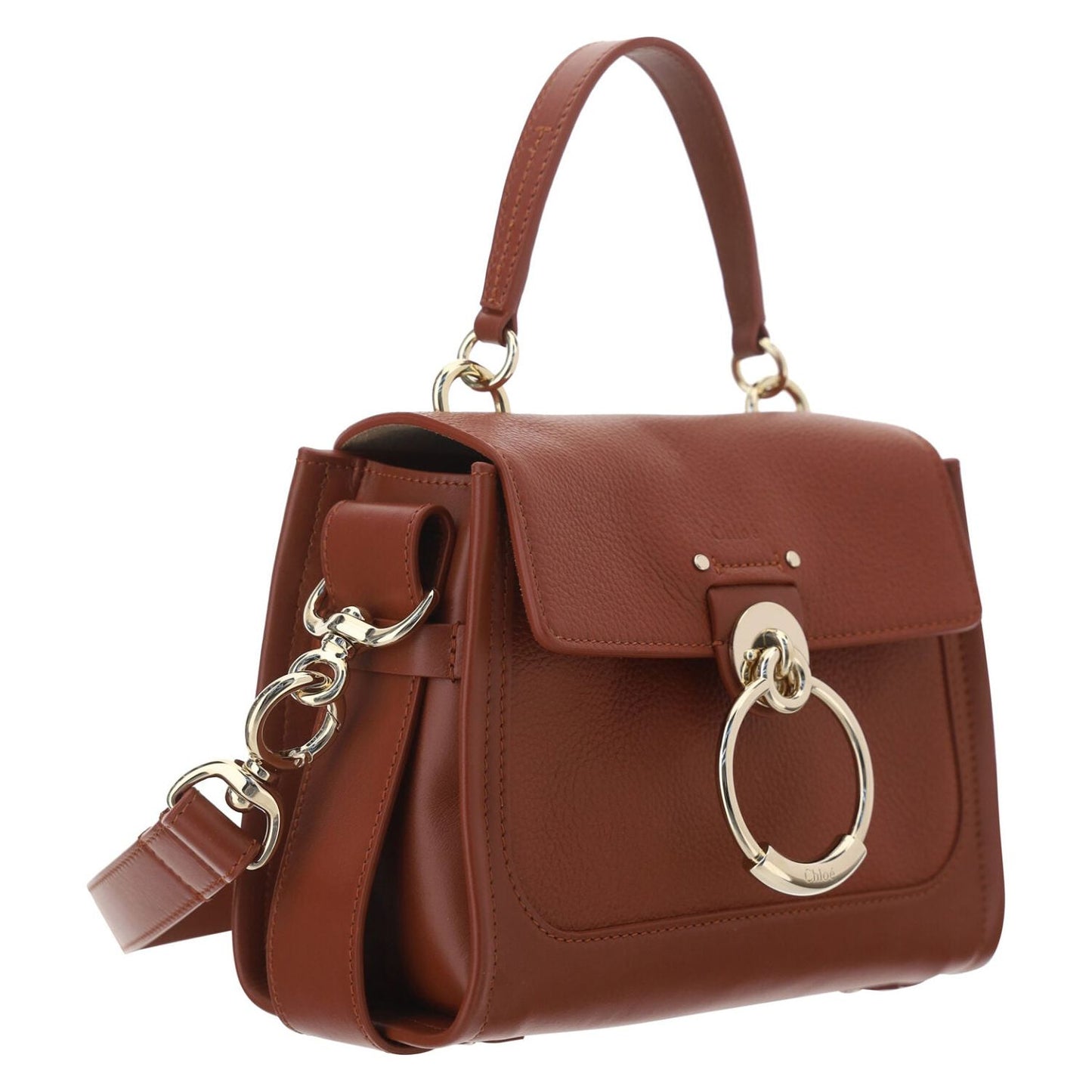 Chloé Brown Calf Leather Tess Handbag 1728,67466920096,Bags,Brown,Chloé,Handbags - Bags,Handbags - Women - Bags,New with tags,Shoulder Bags - Women - Bags,Women,Women - Bags