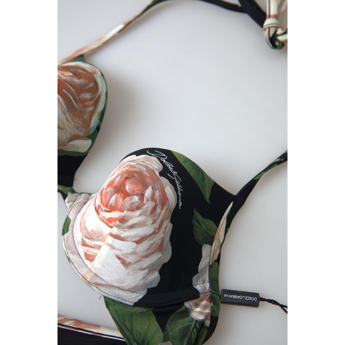 Dolce & Gabbana Floral Elegance Elastic Bikini Top Dolce & Gabbana