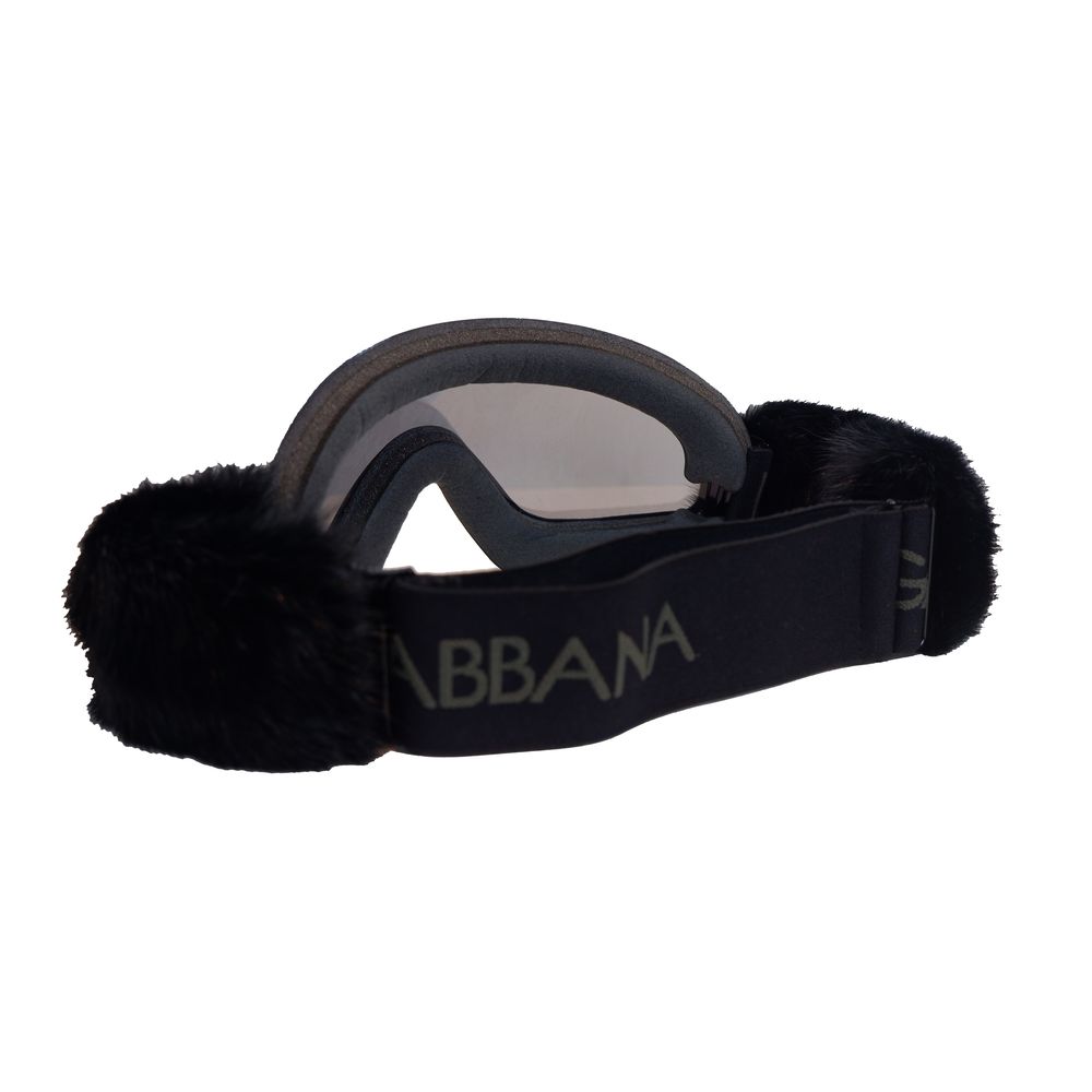 Dolce & Gabbana Elegant Mink Fur-Trimmed Snow Mask Dolce & Gabbana