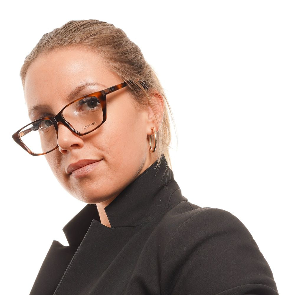 Sportmax Brown Acetate Glasses (Frames) Sportmax