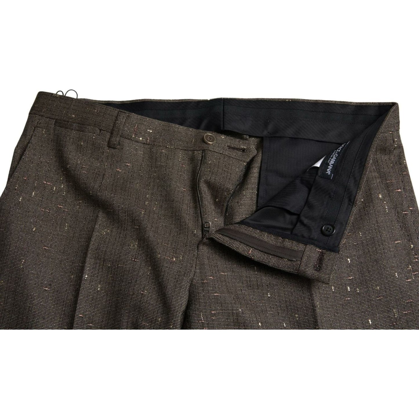 Dolce & Gabbana Elegant Skinny Wool Chino Pants Dolce & Gabbana