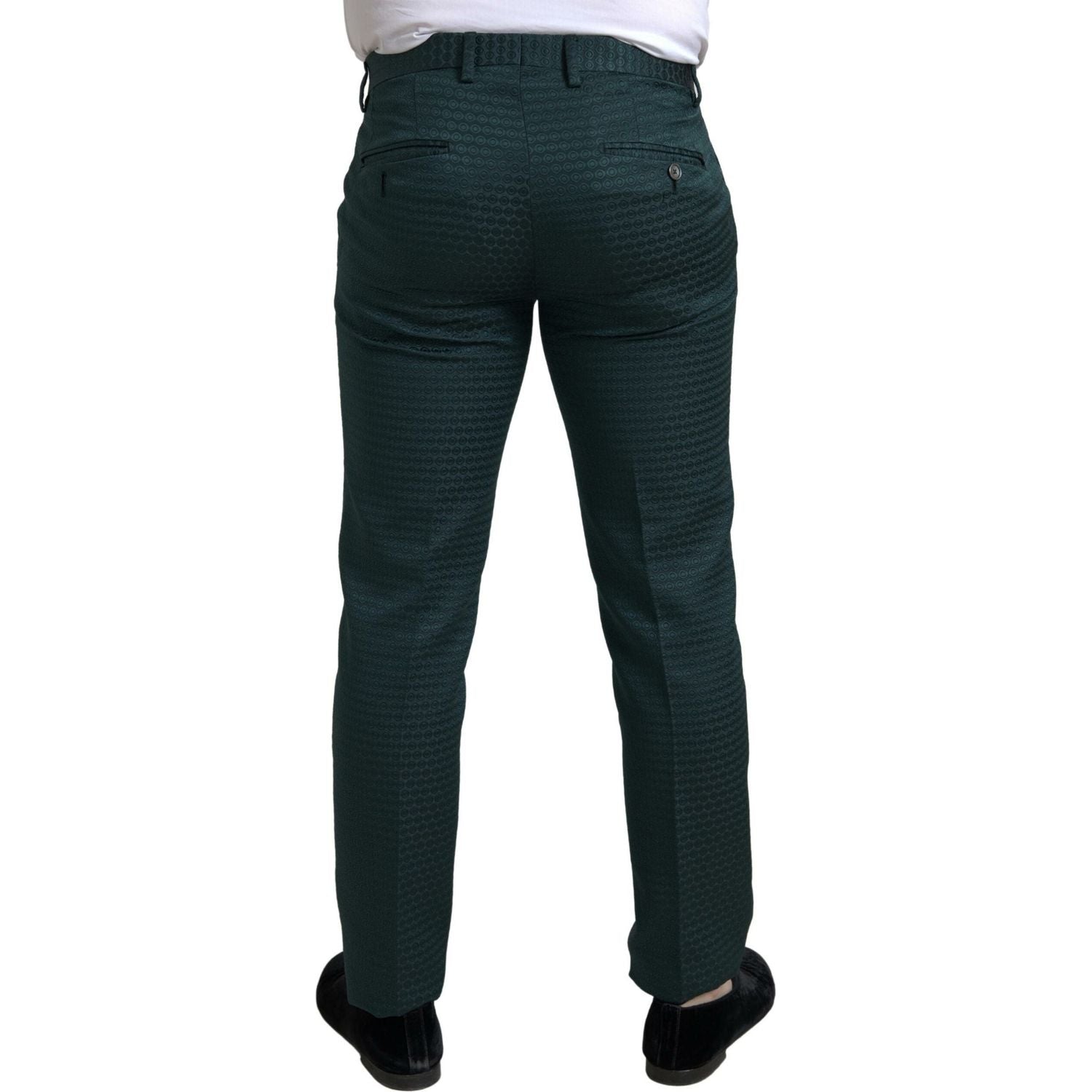 Dolce & Gabbana Green 3 Piece Single Breasted MARTINI Suit