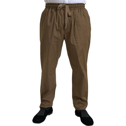 Dolce & Gabbana Brown 2 Piece Single Breasted TAORMINA Suit