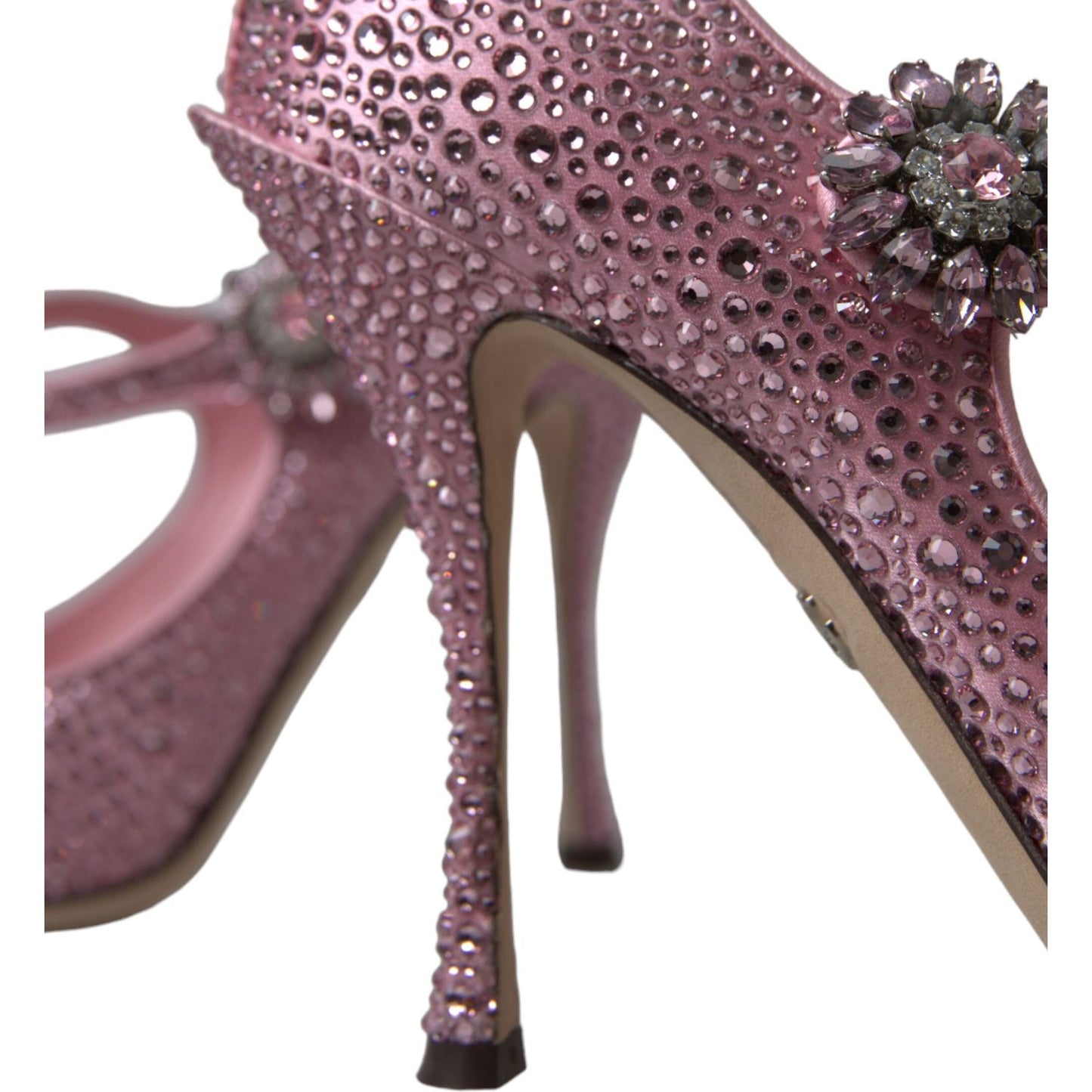 Dolce & Gabbana Enchanting Pink Crystal Pumps Dolce & Gabbana