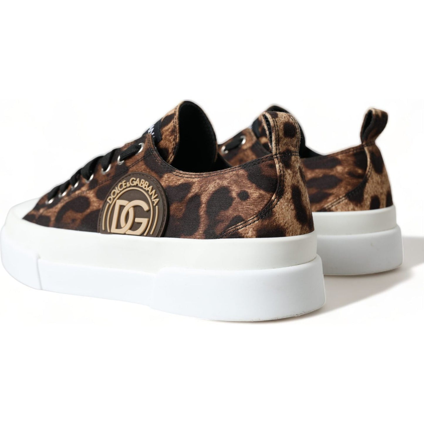 Dolce & Gabbana Elegant Leopard Print Casual Sneakers Dolce & Gabbana