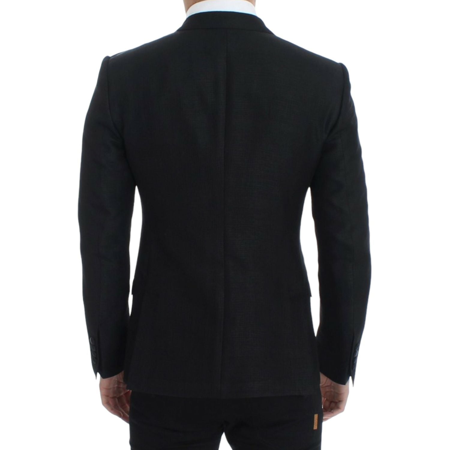 Dolce & Gabbana Black wool MARTINI slim blazer