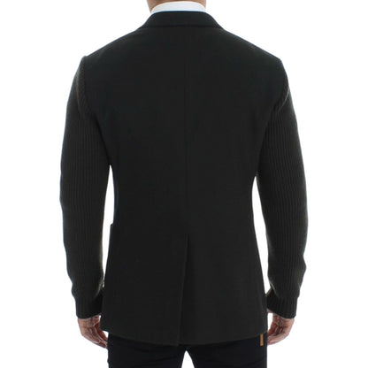 Dolce & Gabbana Green cashmere two button blazer