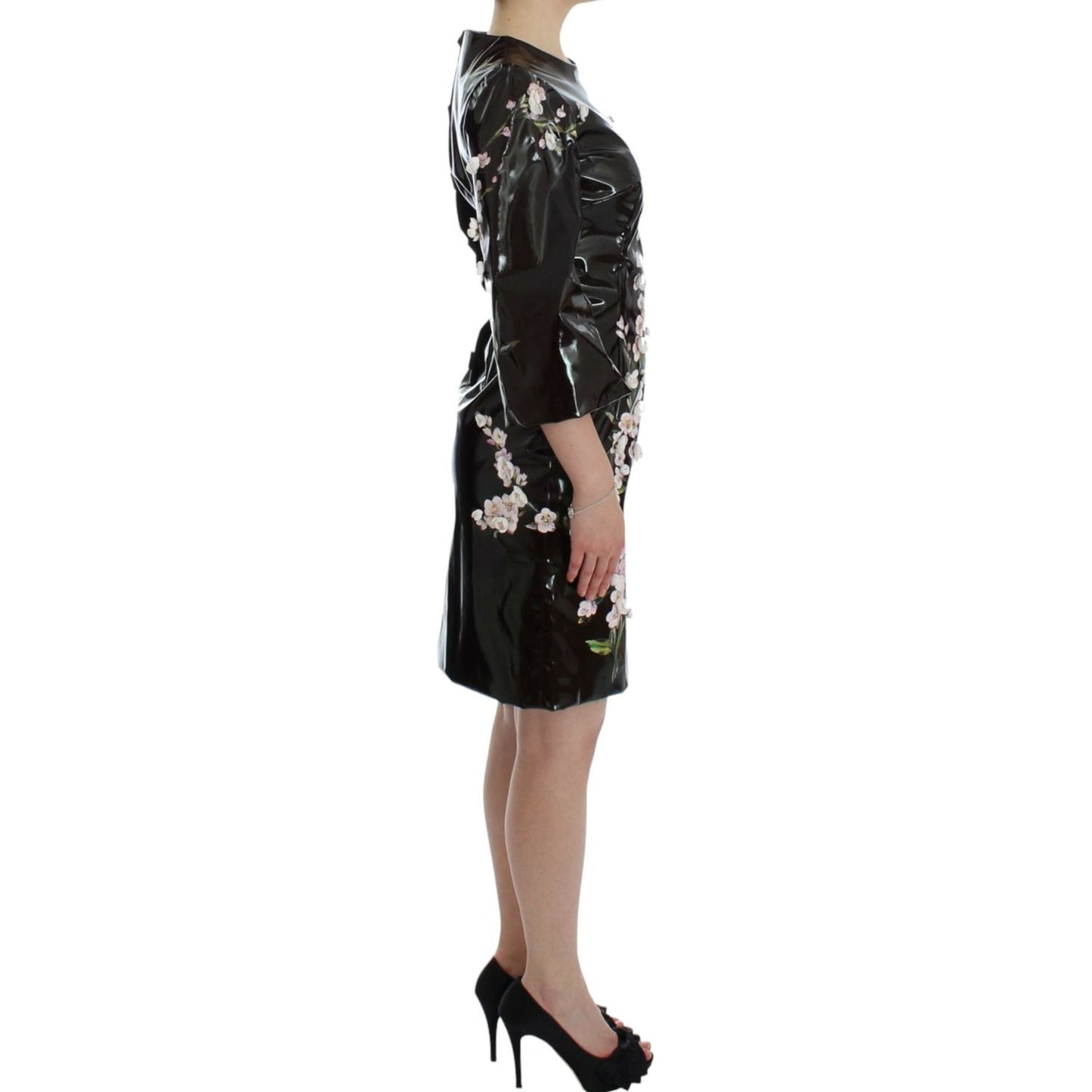 Dolce & Gabbana Elegant Floral Sheath Cocktail Dress Dolce & Gabbana