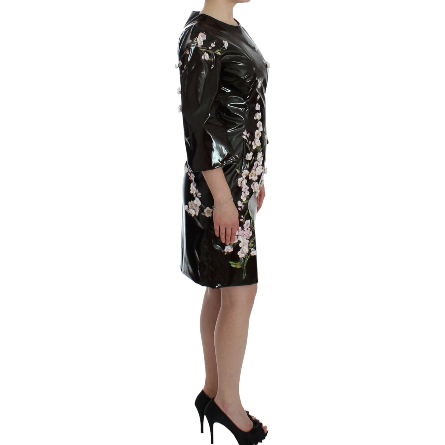 Dolce & Gabbana Elegant Floral Sheath Cocktail Dress Dolce & Gabbana