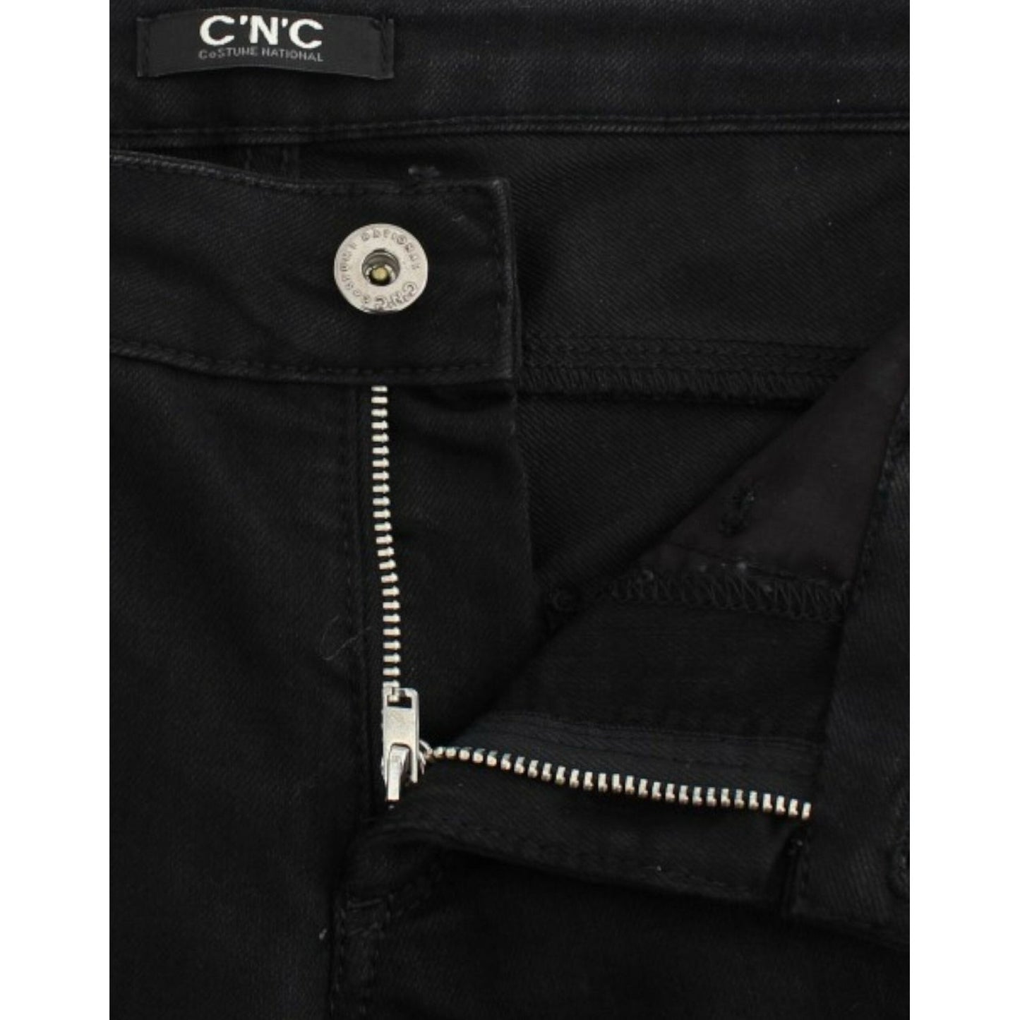 Costume National Black straight leg jeans